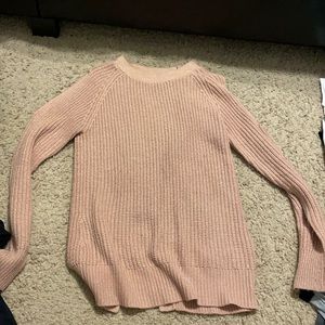 Pink glittery sweater